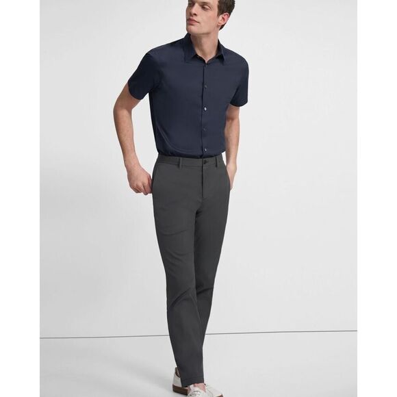 Theory Men’s Zaine Neoteric Pant Dark Grey pants size 36 - Picture 1 of 6